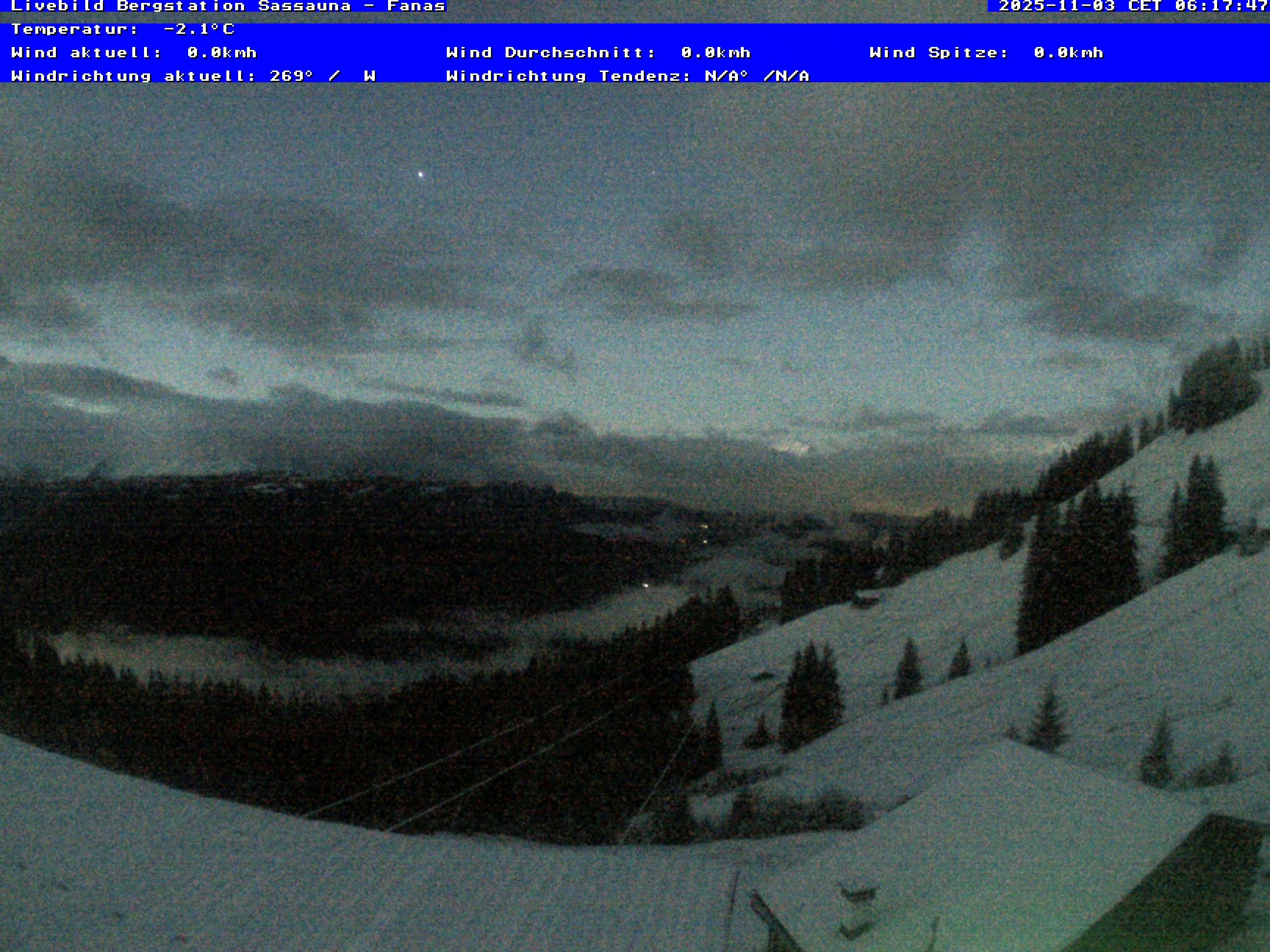 Grüsch › Süd-West: Fanas Seilbahn, Bergstation - Bergrestaurant Sassauna