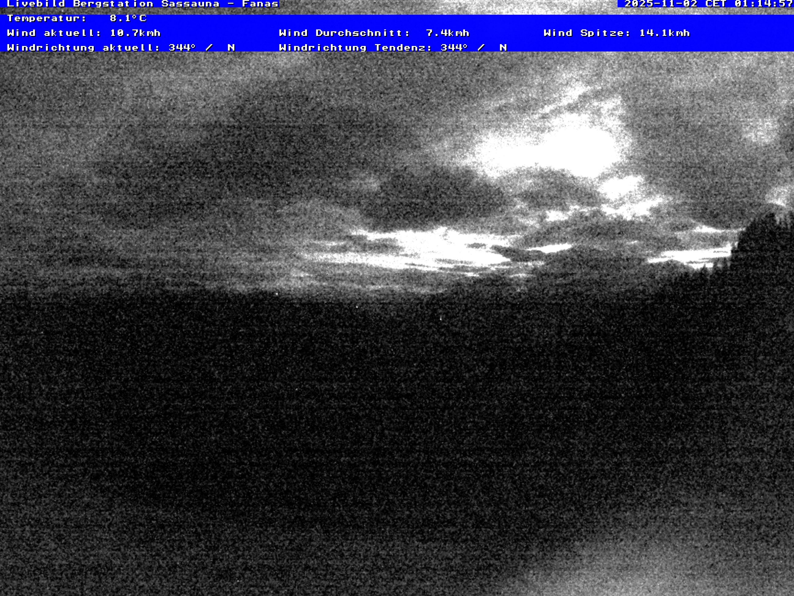 Grüsch › Süd-West: Fanas Seilbahn, Bergstation - Bergrestaurant Sassauna