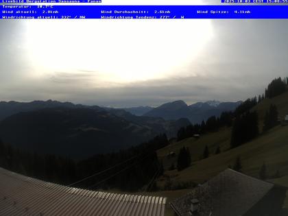 Grüsch › Süd-West: Fanas Seilbahn, Bergstation - Bergrestaurant Sassauna