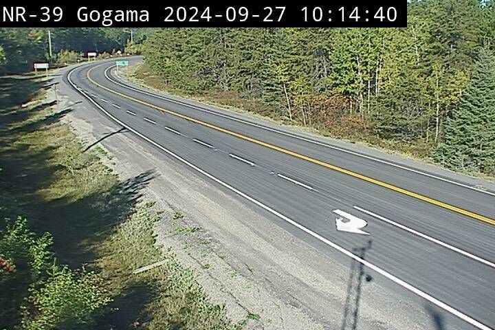 Traffic Cam Unorganized North Sudbury: Highway 144 at Highway 661
