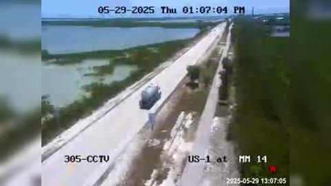 Traffic Cam Bay Point: US-1 at Mile Marker