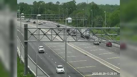 Traffic Cam Clifton: SR-417 MM 47 at Lk Jesup Toll Plaza