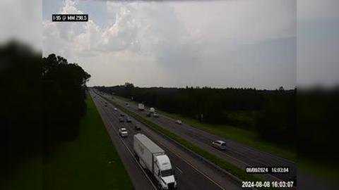 Traffic Cam Palm Coast: I-95 @ MM 298.5