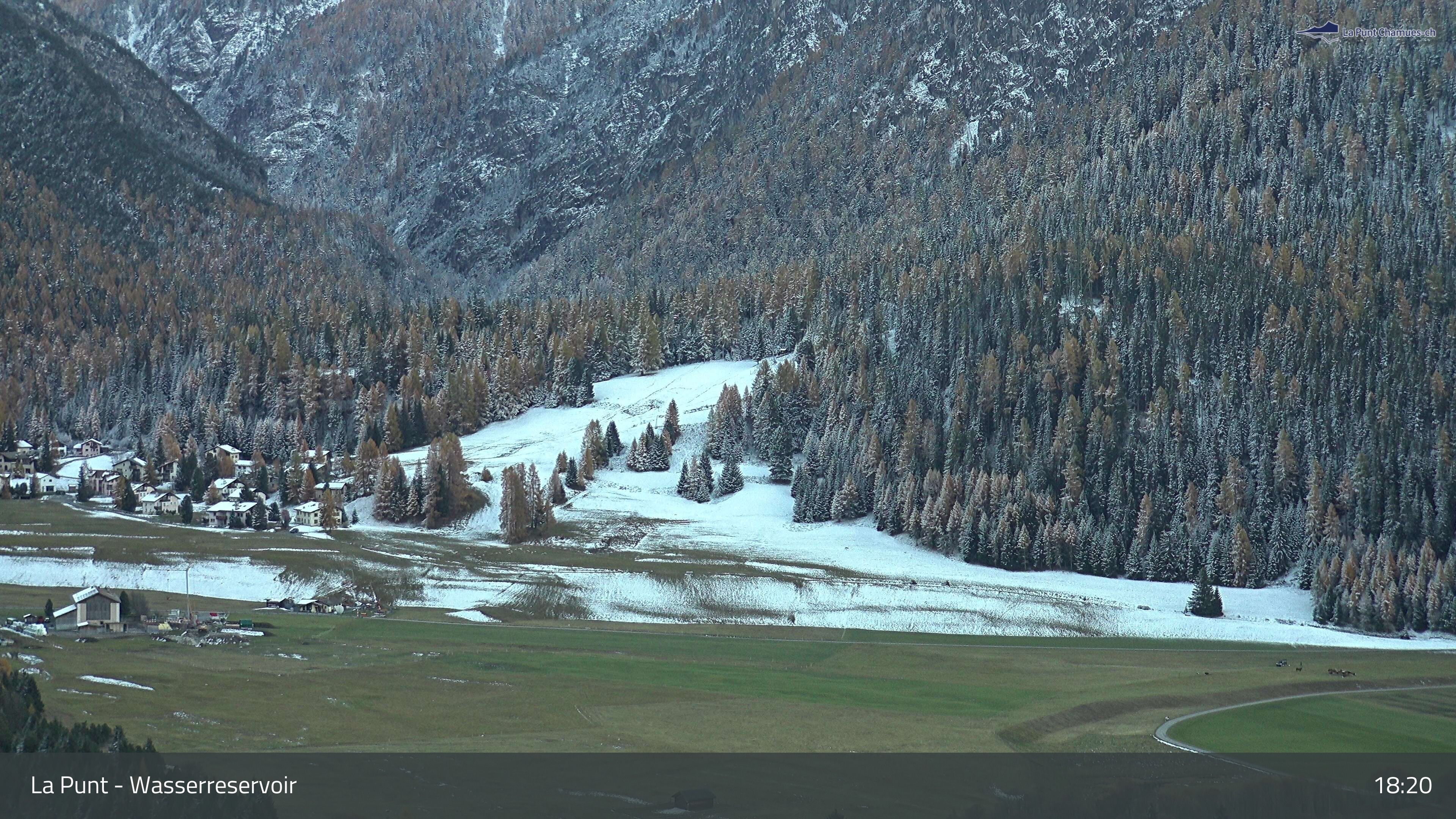 La Punt Chamues-ch: La Punt: Wasserreservoir - Müsella