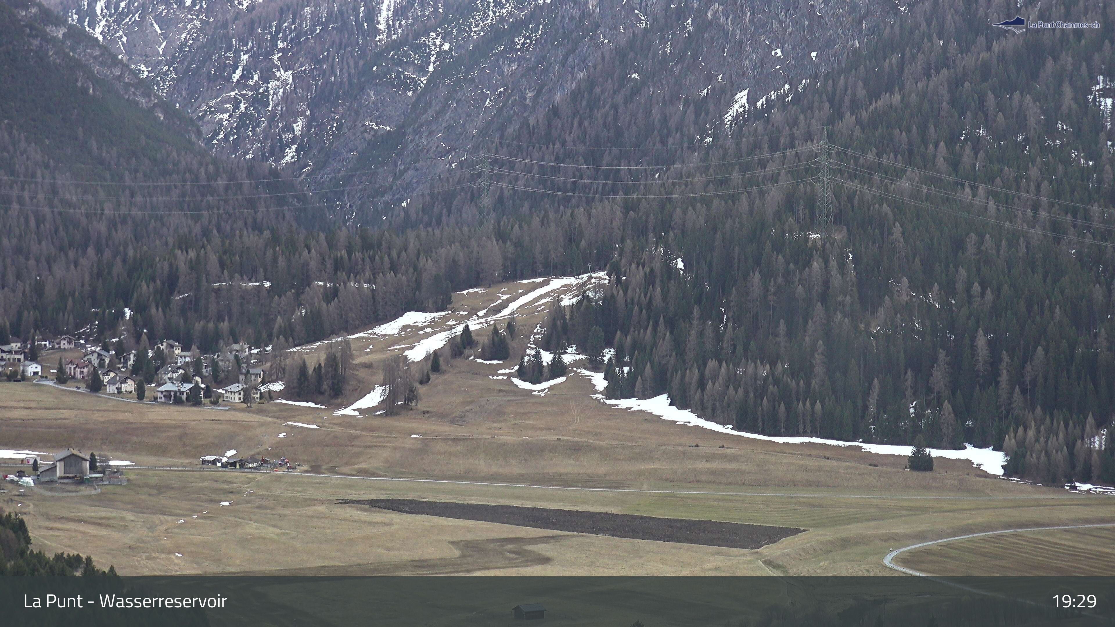 La Punt Chamues-ch: La Punt: Wasserreservoir - Müsella
