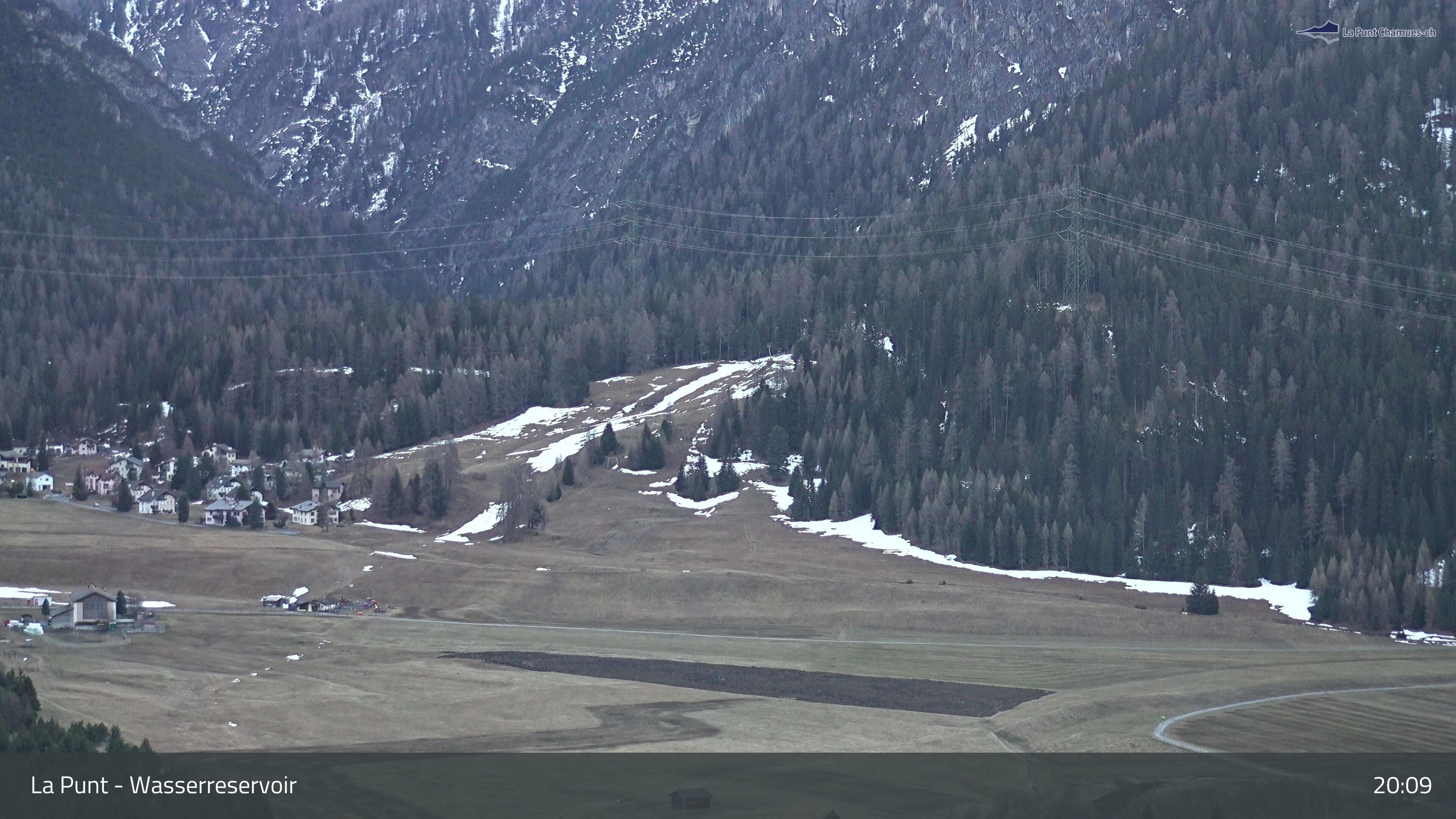 La Punt Chamues-ch: La Punt: Wasserreservoir - Müsella