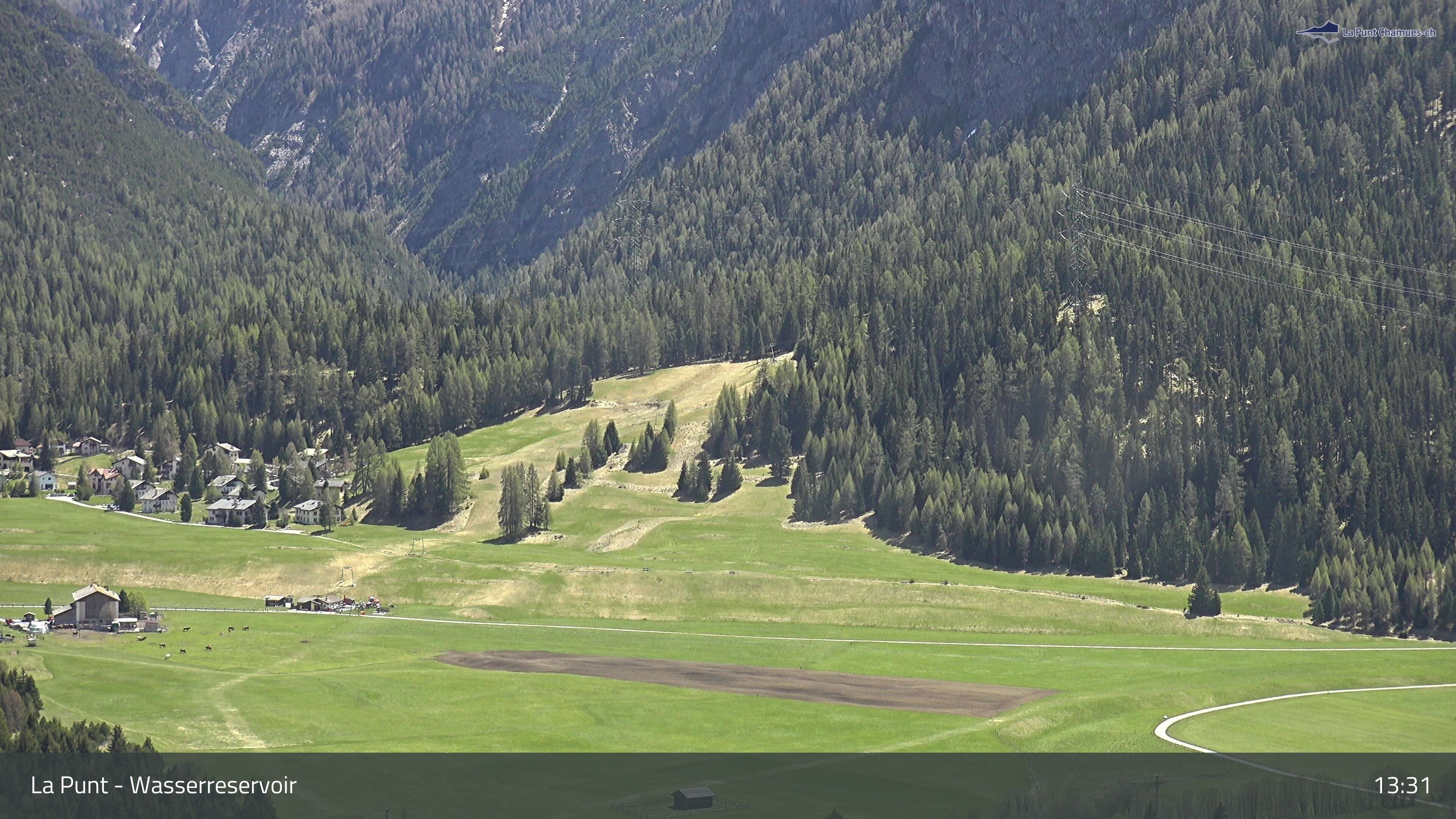 La Punt Chamues-ch: La Punt: Wasserreservoir - Müsella