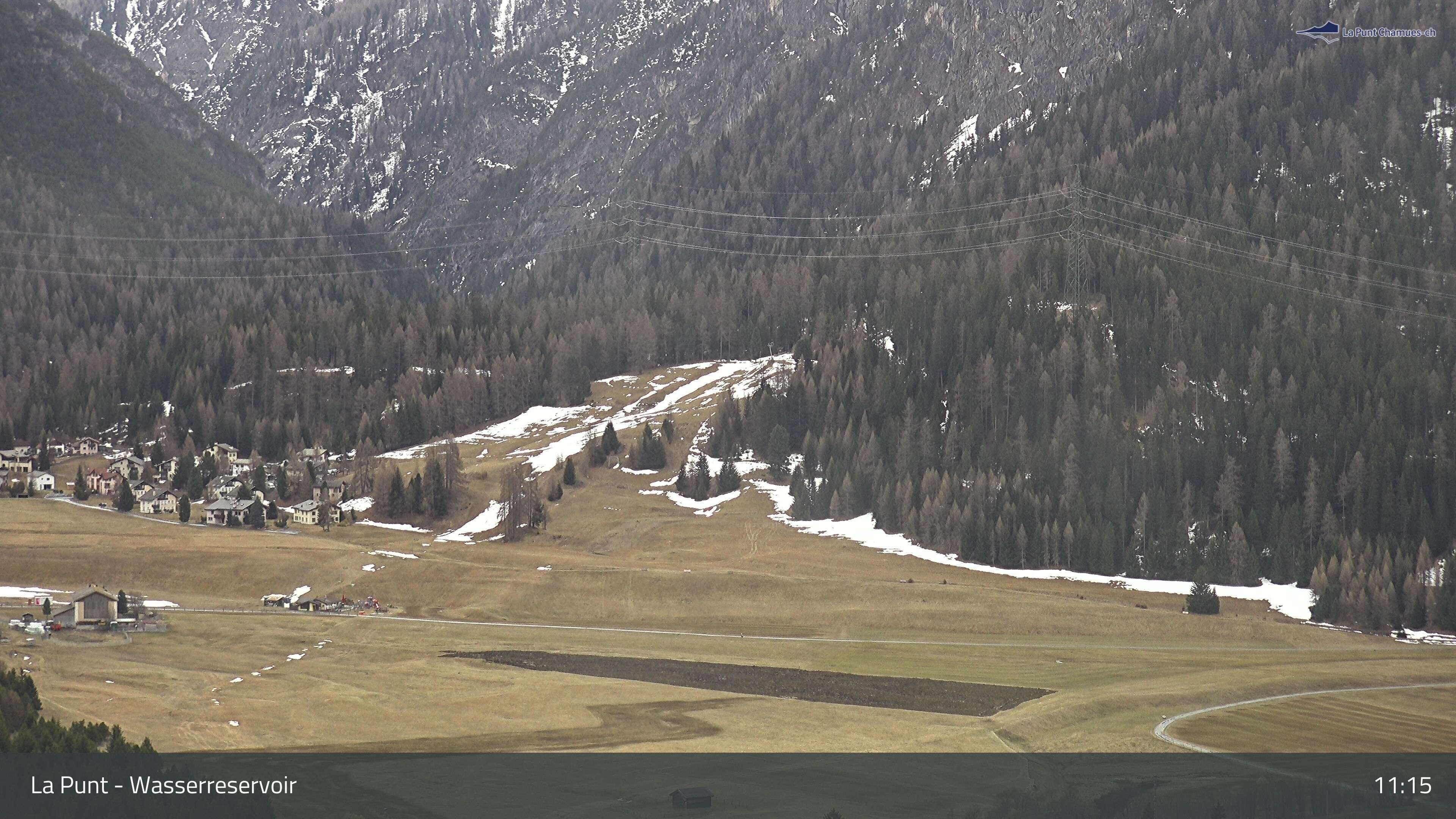 La Punt Chamues-ch: La Punt: Wasserreservoir - Müsella
