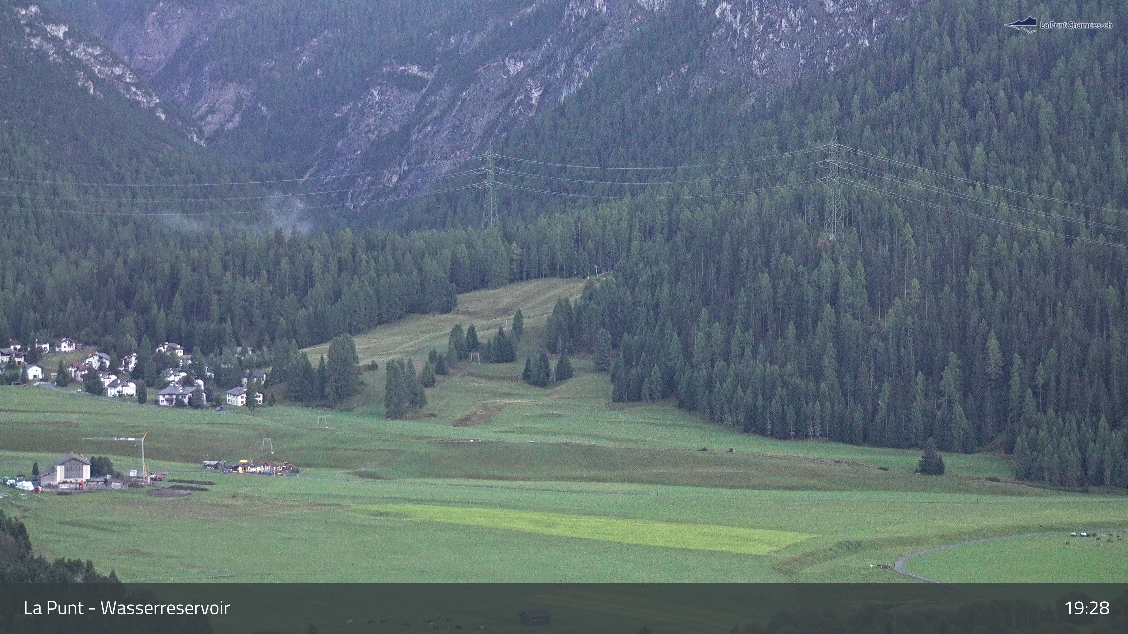 La Punt Chamues-ch: La Punt: Wasserreservoir - Müsella