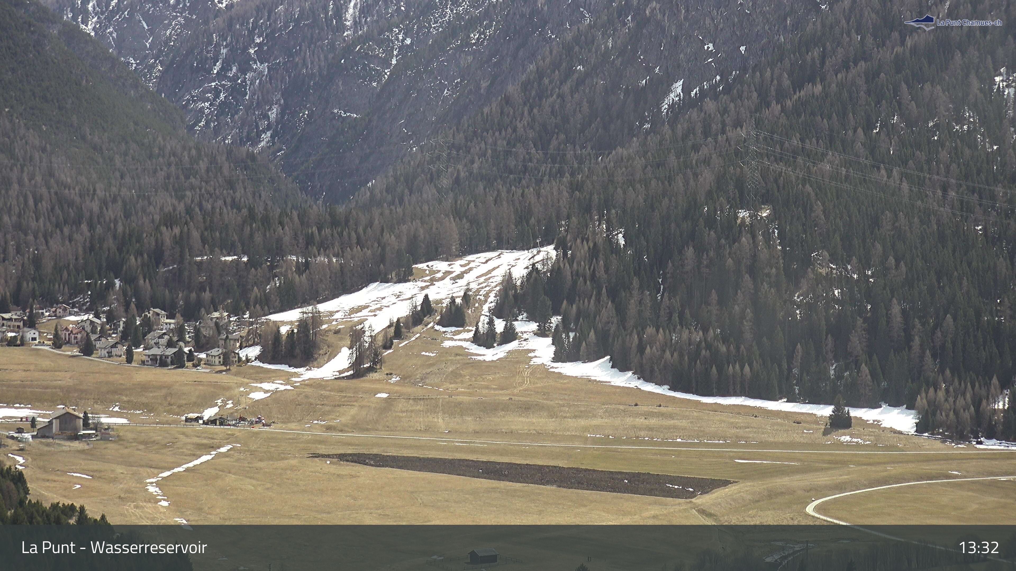 La Punt Chamues-ch: La Punt: Wasserreservoir - Müsella