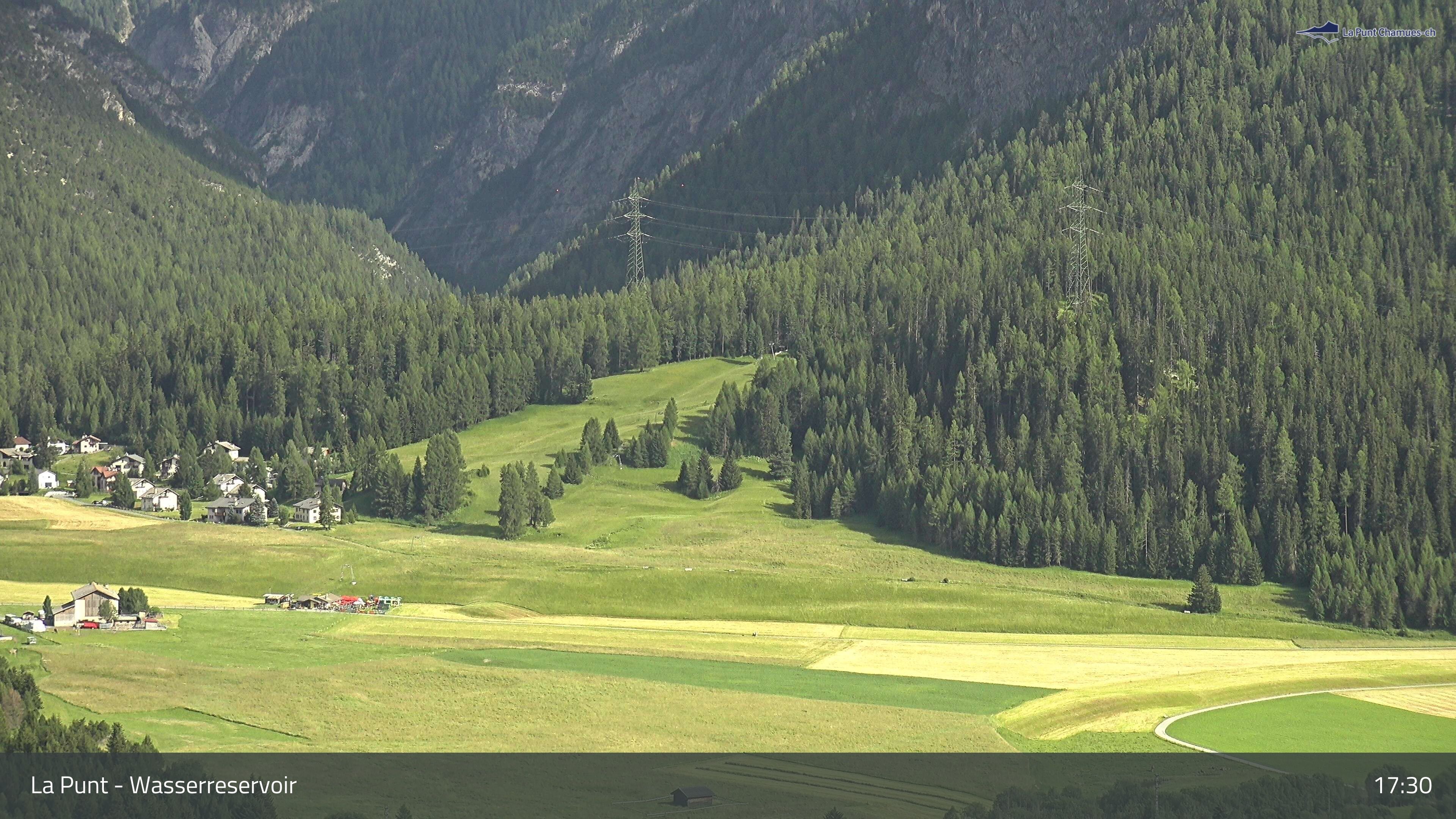 La Punt Chamues-ch: La Punt: Wasserreservoir - Müsella