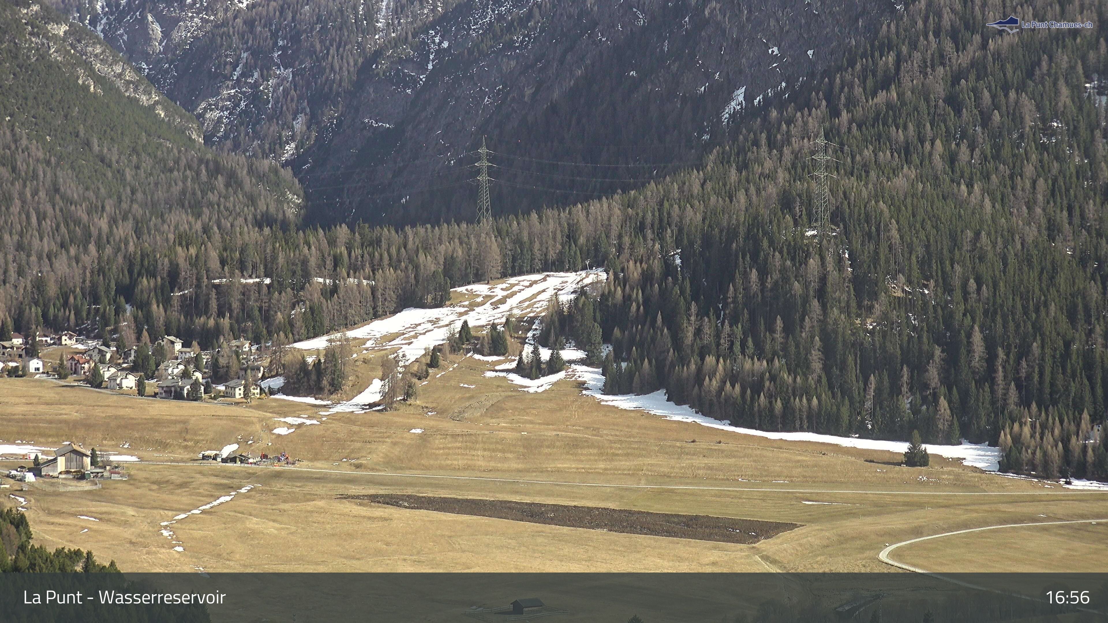 La Punt Chamues-ch: La Punt: Wasserreservoir - Müsella