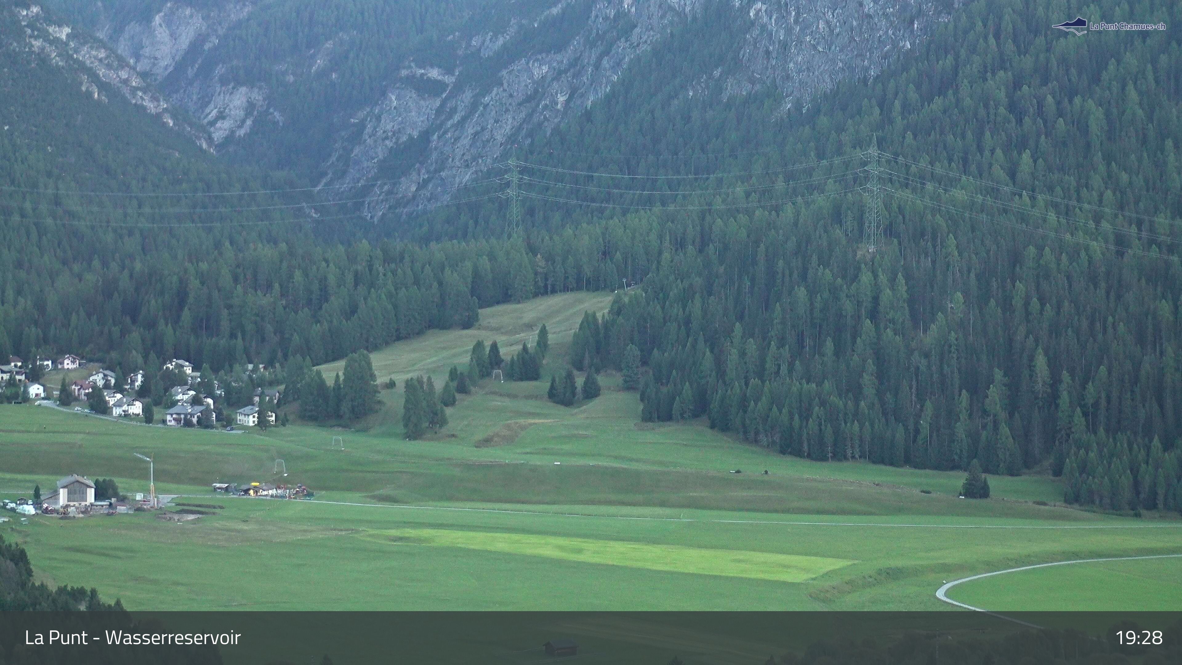 La Punt Chamues-ch: La Punt: Wasserreservoir - Müsella