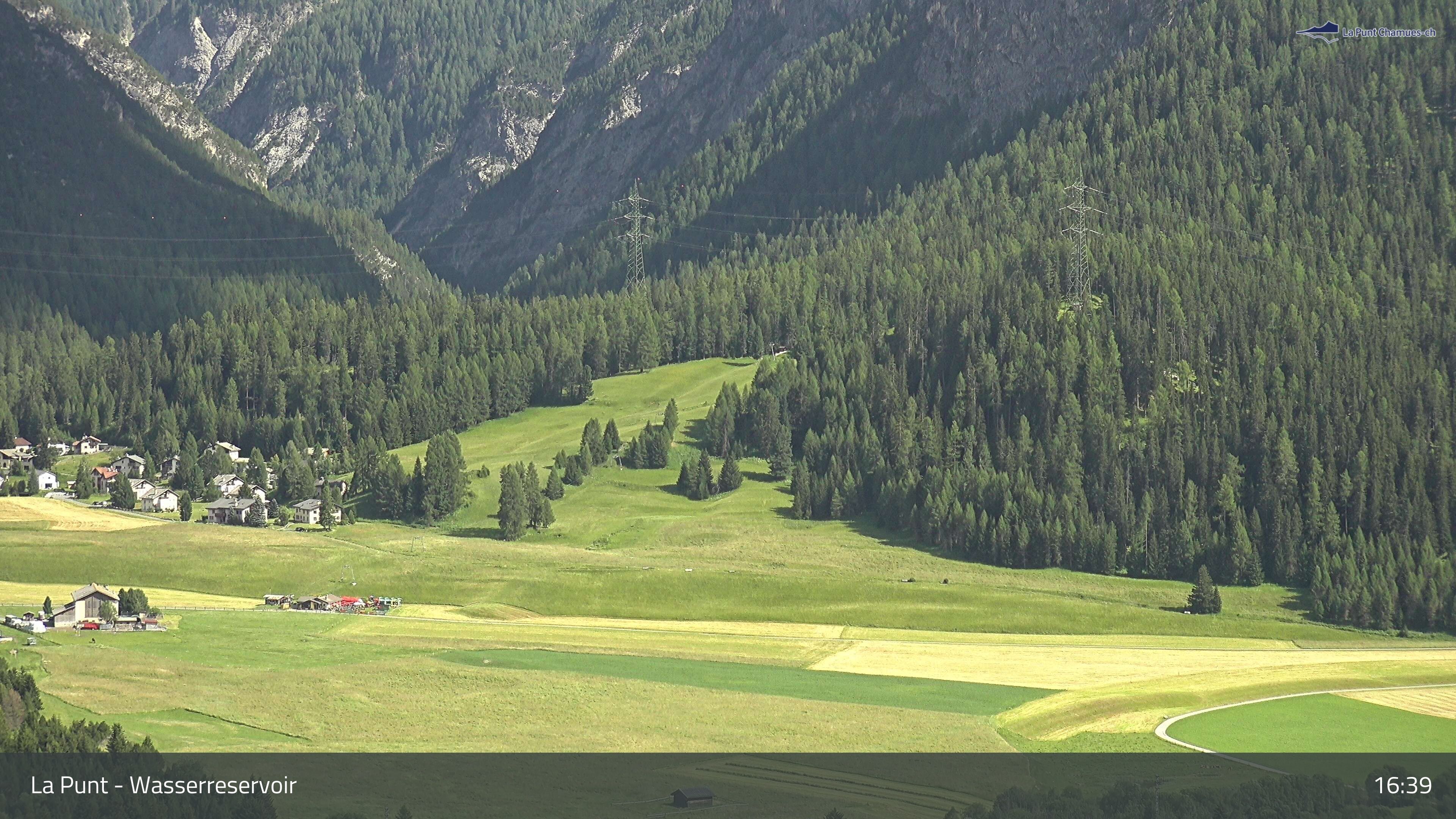 La Punt Chamues-ch: La Punt: Wasserreservoir - Müsella