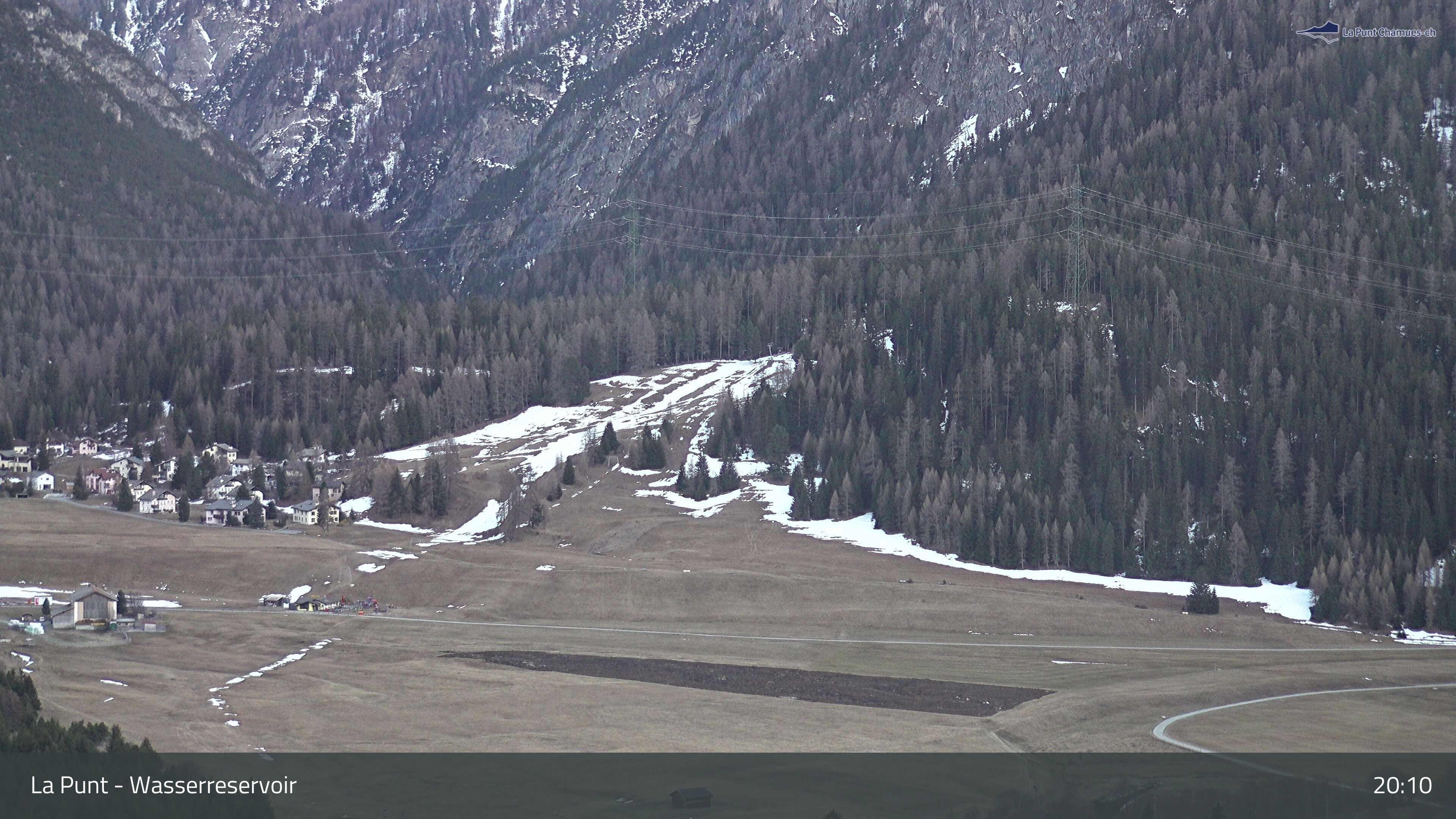 La Punt Chamues-ch: La Punt: Wasserreservoir - Müsella