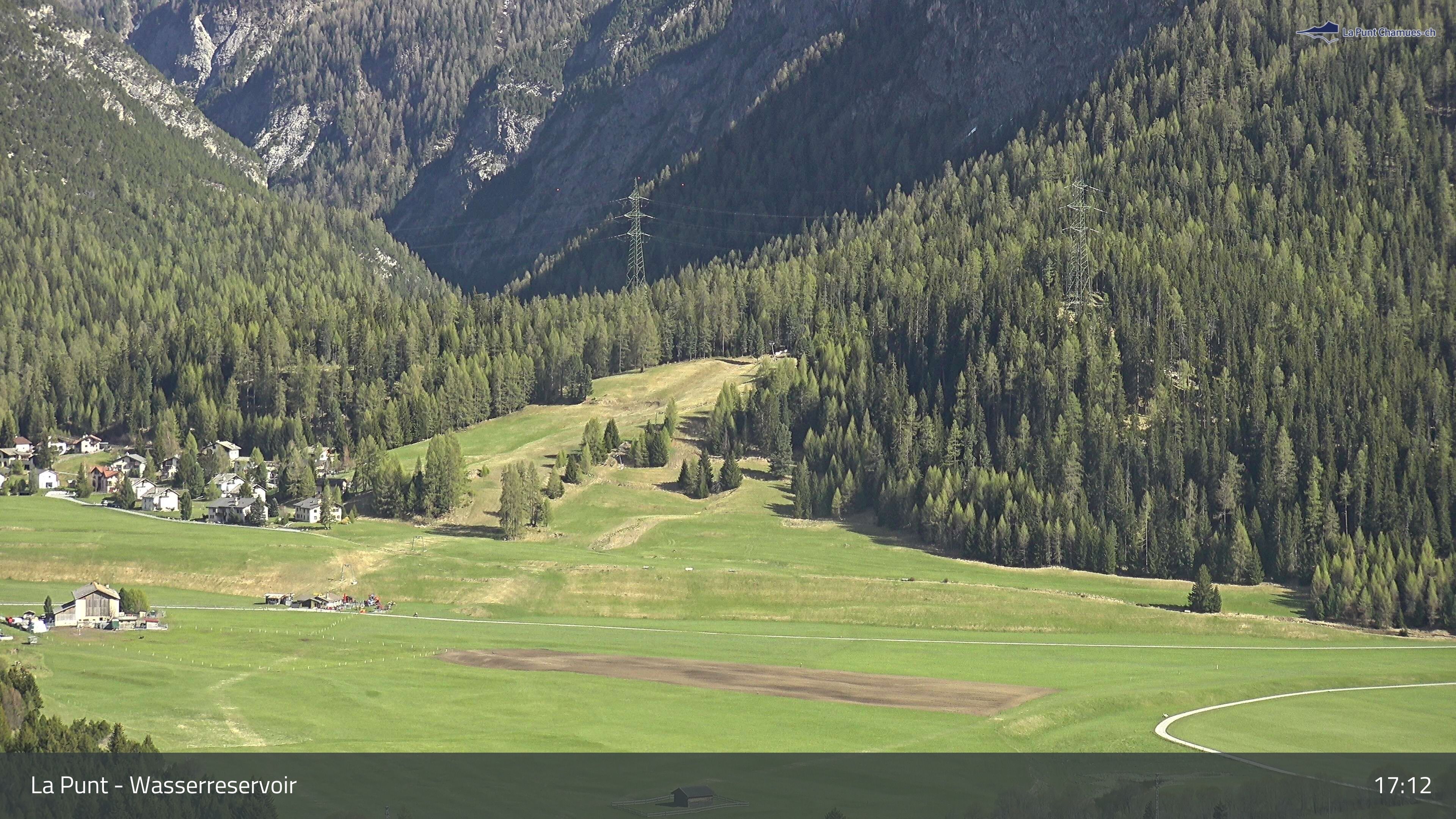 La Punt Chamues-ch: La Punt: Wasserreservoir - Müsella