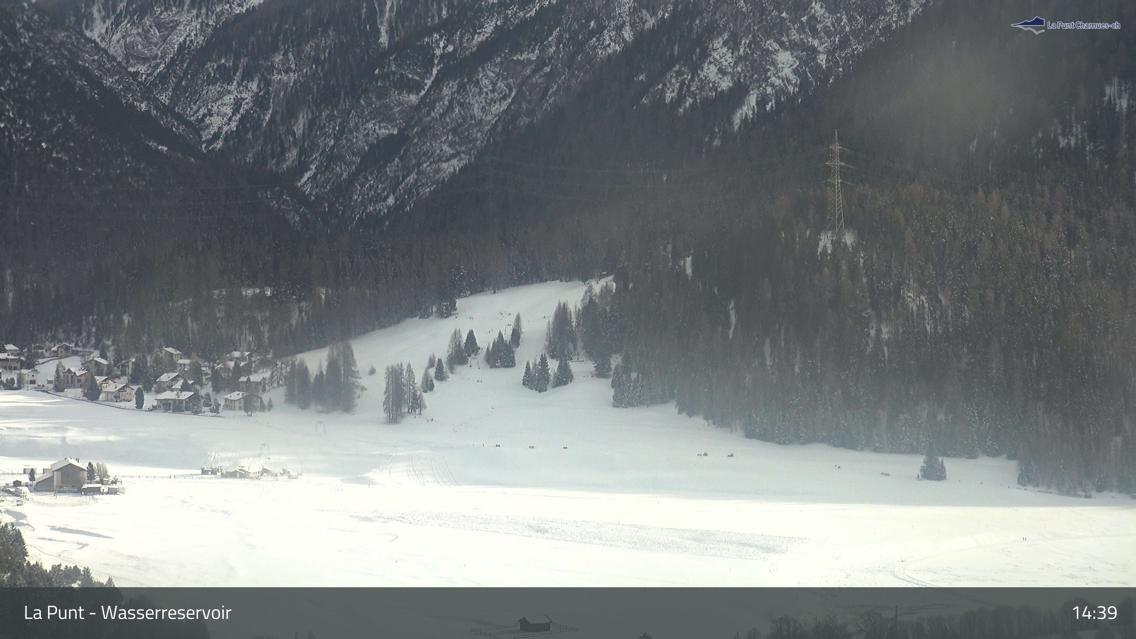 La Punt Chamues-ch: La Punt: Wasserreservoir - Müsella