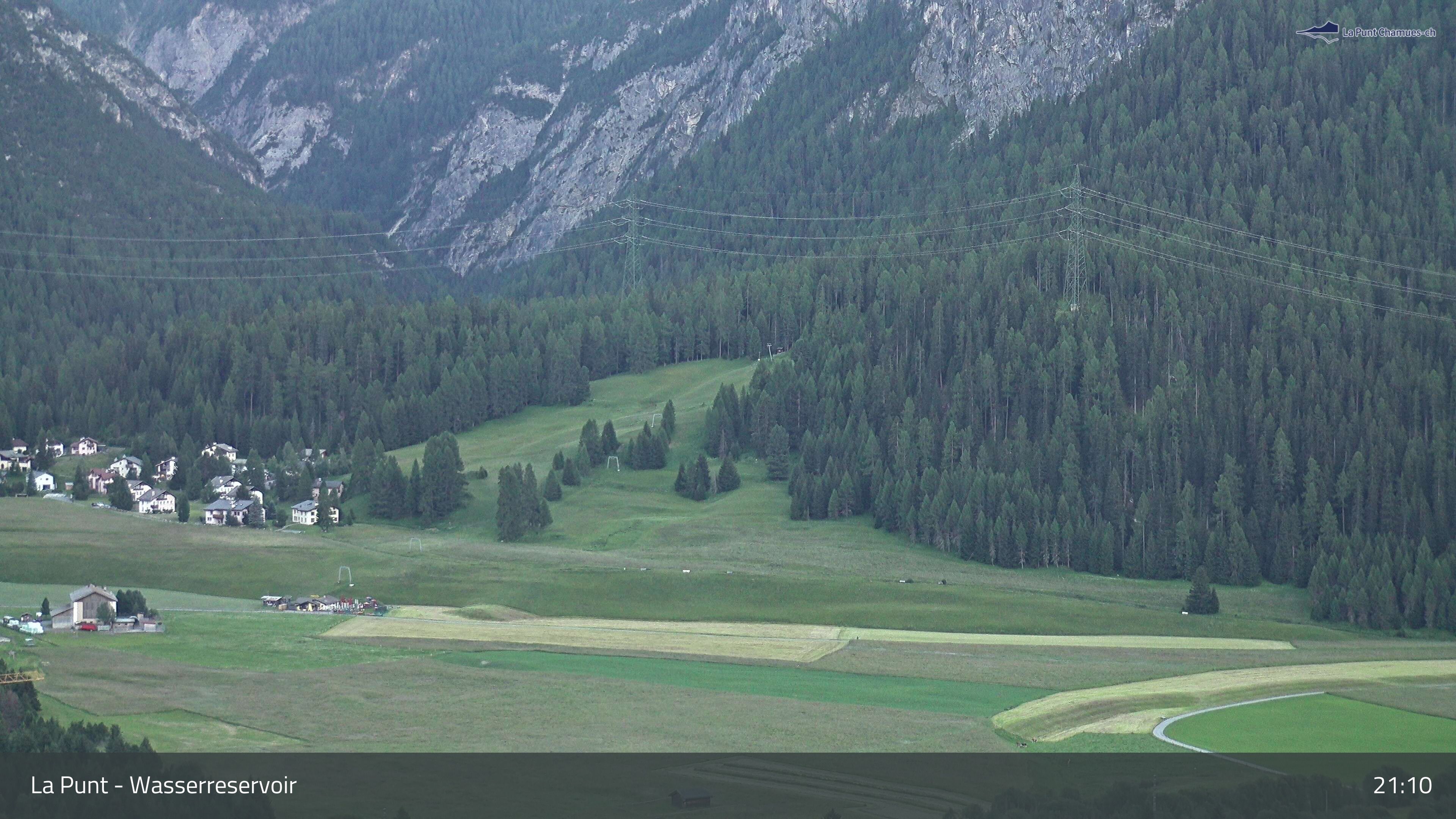 La Punt Chamues-ch: La Punt: Wasserreservoir - Müsella
