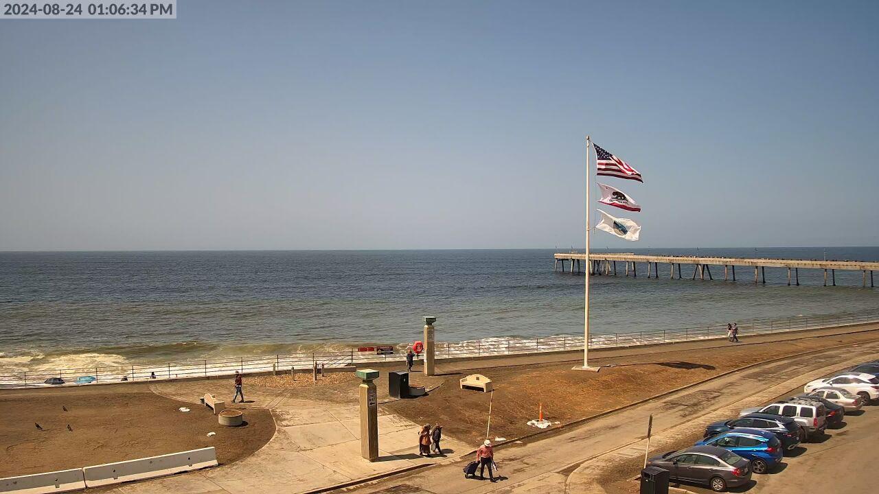 Traffic Cam Pacifica › North-West: Pacifica Municipal Pier