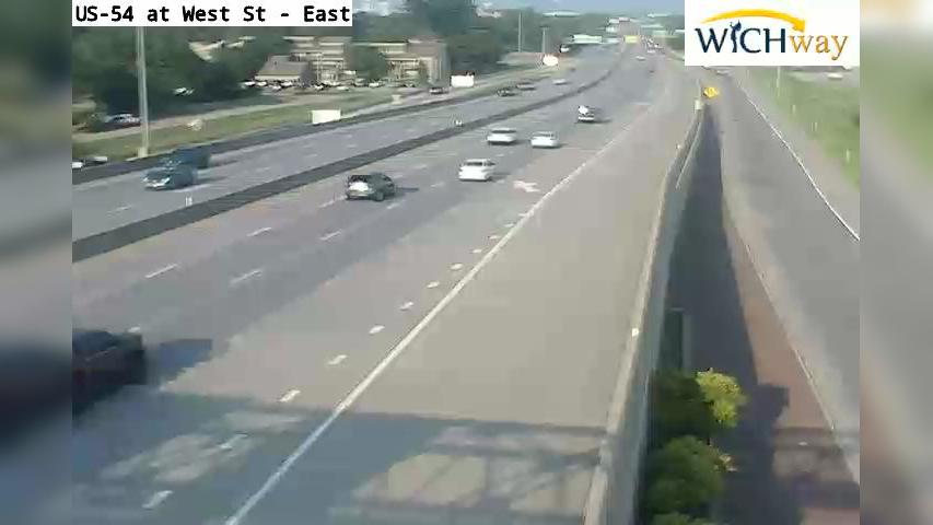 Traffic Cam Wichita: US-54 at West St
