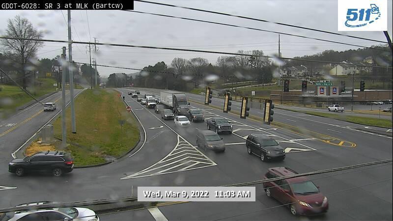 Traffic Cam Cartersville: SR 3 @ MLK