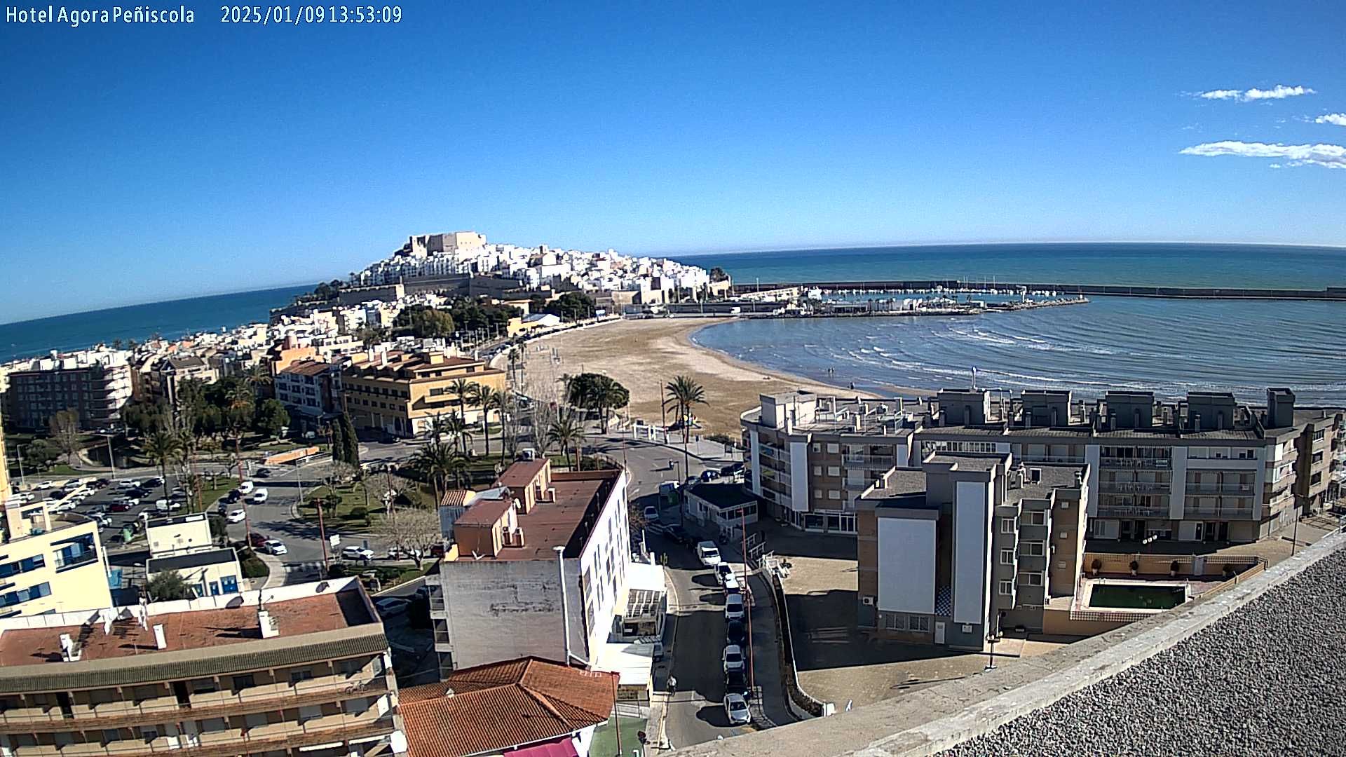 Traffic Cam Peniscola: Peniscola Castle
