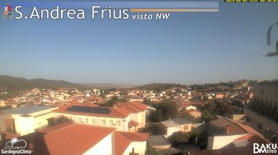 immagine della webcam nei dintorni di Cagliari: webcam Sant'Andrea Frius