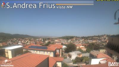 immagine della webcam nei dintorni di Sant'Antioco: webcam Sant'Andrea Frius