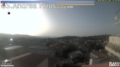 immagine della webcam nei dintorni di Cagliari: webcam Sant'Andrea Frius