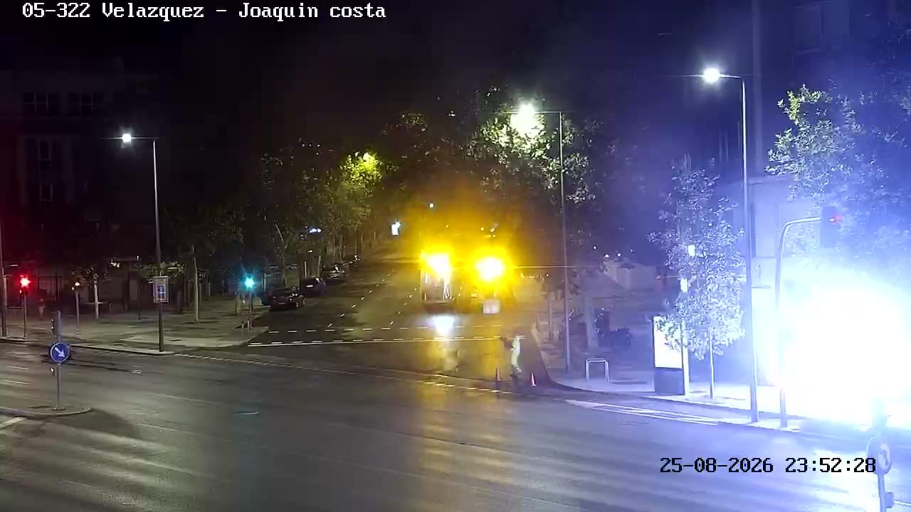Traffic Cam El Viso: VELAZQUEZ - JOAQUIN COSTA