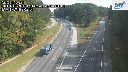 Traffic Cam Mountain Park: GDOT-CAM-794--1