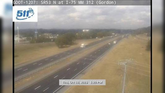 Traffic Cam Calhoun: GDOT-CAM-I-75-312--1