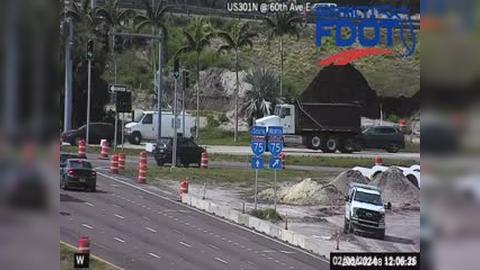 Traffic Cam Fullers Earth: MA US301 @ 60th Ave E 3204/425