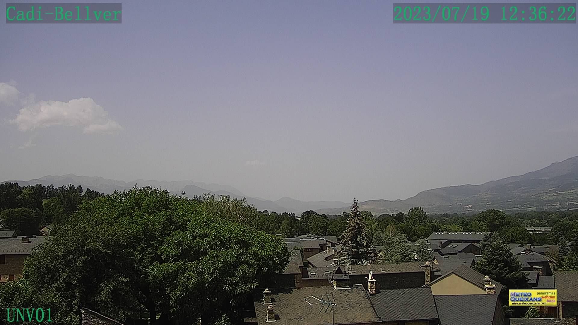 Traffic Cam Fontanals de Cerdanya › West: Queixans - Bellver de Cerdanya - Parc Natural del Cadí-Moixeró