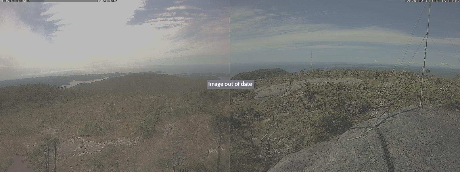 Traffic Cam British Columbia: Hecate Island