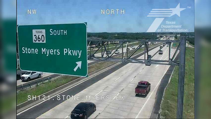 Traffic Cam Grapevine › North: SH 121 @ NB Stone Myers Exit