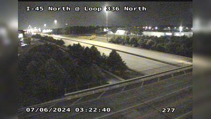 Traffic Cam Conroe › North: I-45 North @ Loop 336 North