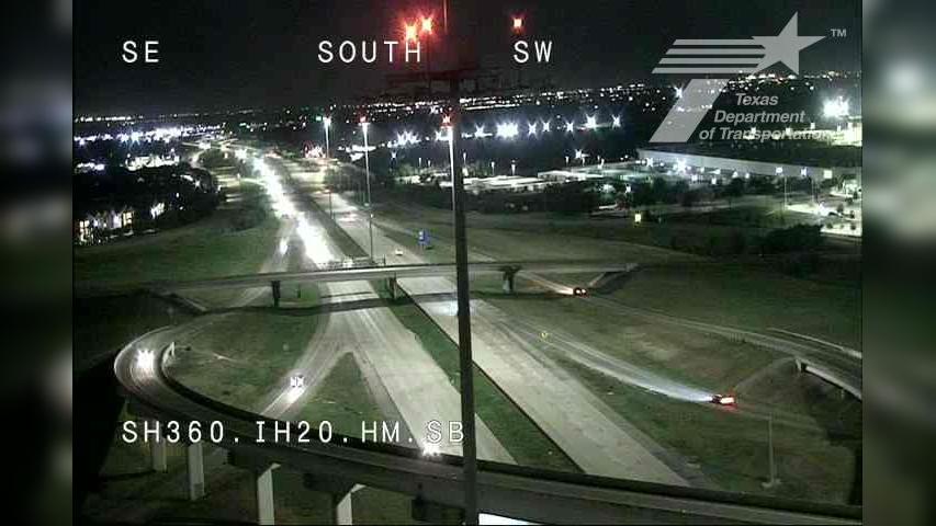 Traffic Cam Arlington › North: SH360 @ IH20 HM SB