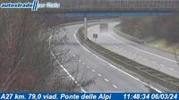Ponte nelle Alpi: A27 km. 79,0 viad. Ponte delle Alpi - Dia