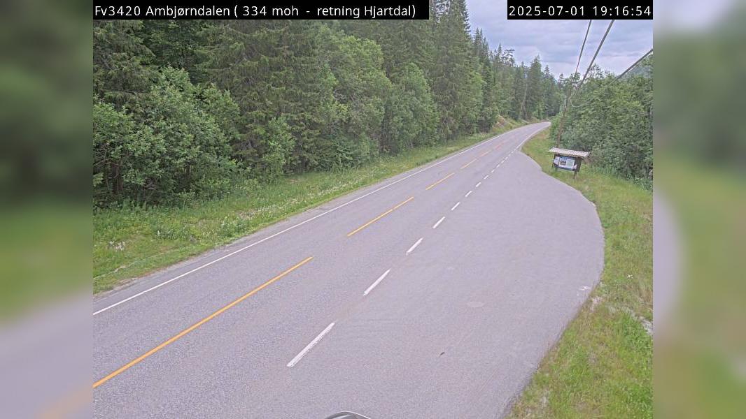 Traffic Cam Ambjorndalen: F3420 - Hjartdal