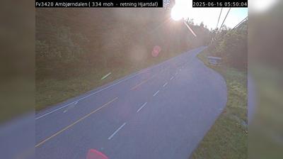 Hjartdal landscape webcam