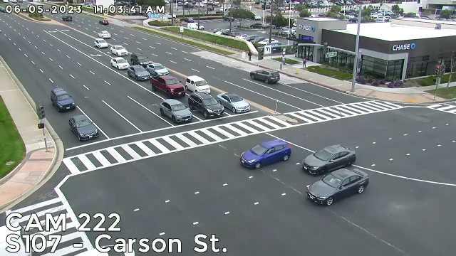 Traffic Cam Torrance › South: Camera 222 :: S107 - Carson Blvd: PM 1.83