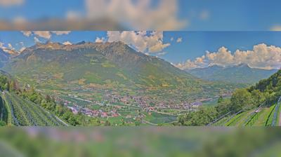 Preview delle webcam di Marling - Marlengo: Blick auf Algund - Buchlechenhof