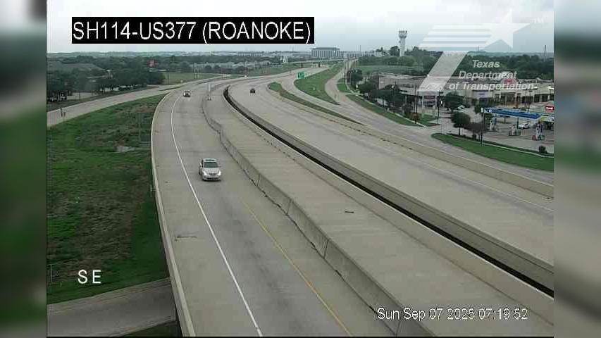 Traffic Cam Roanoke › East: SH114 @ US377