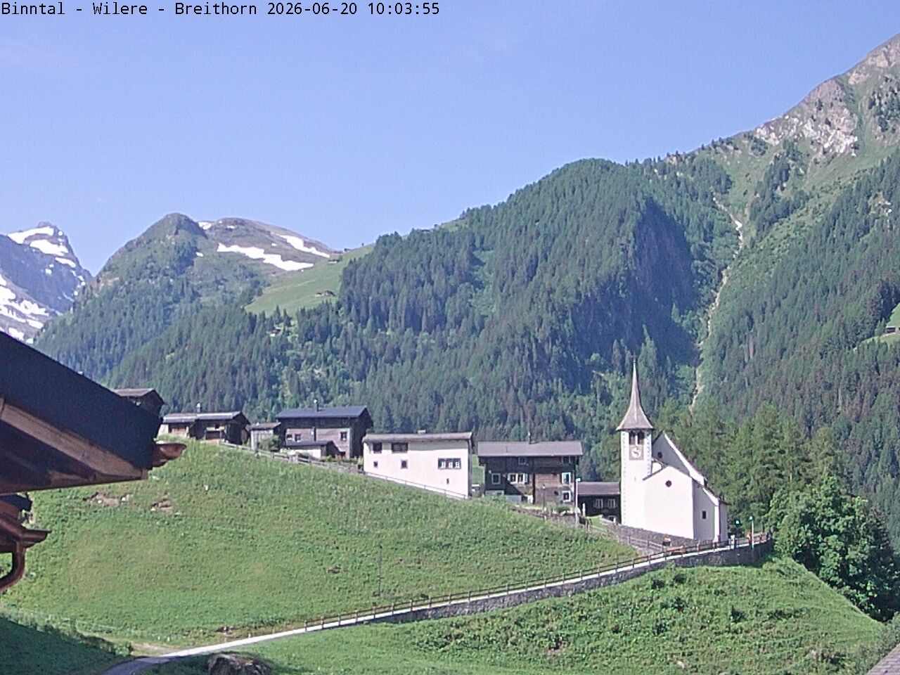 Binn › Südwesten: Pfarrkirche St. Michael, Binn
