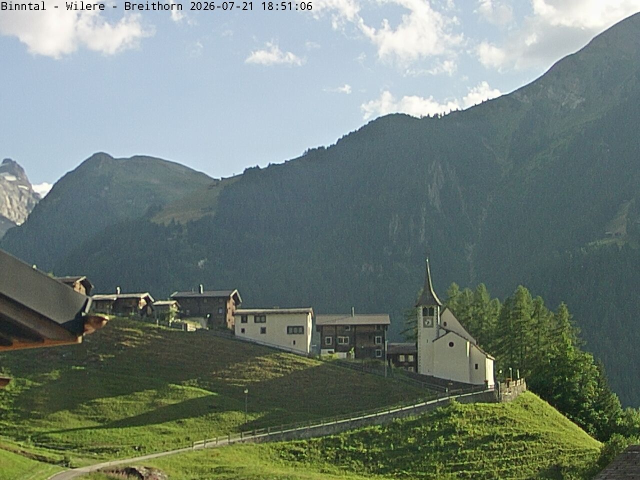 Binn › Südwesten: Pfarrkirche St. Michael, Binn