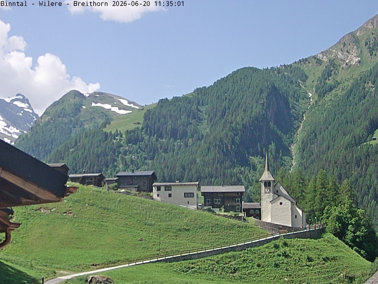 Binn › Südwesten: Pfarrkirche St. Michael, Binn