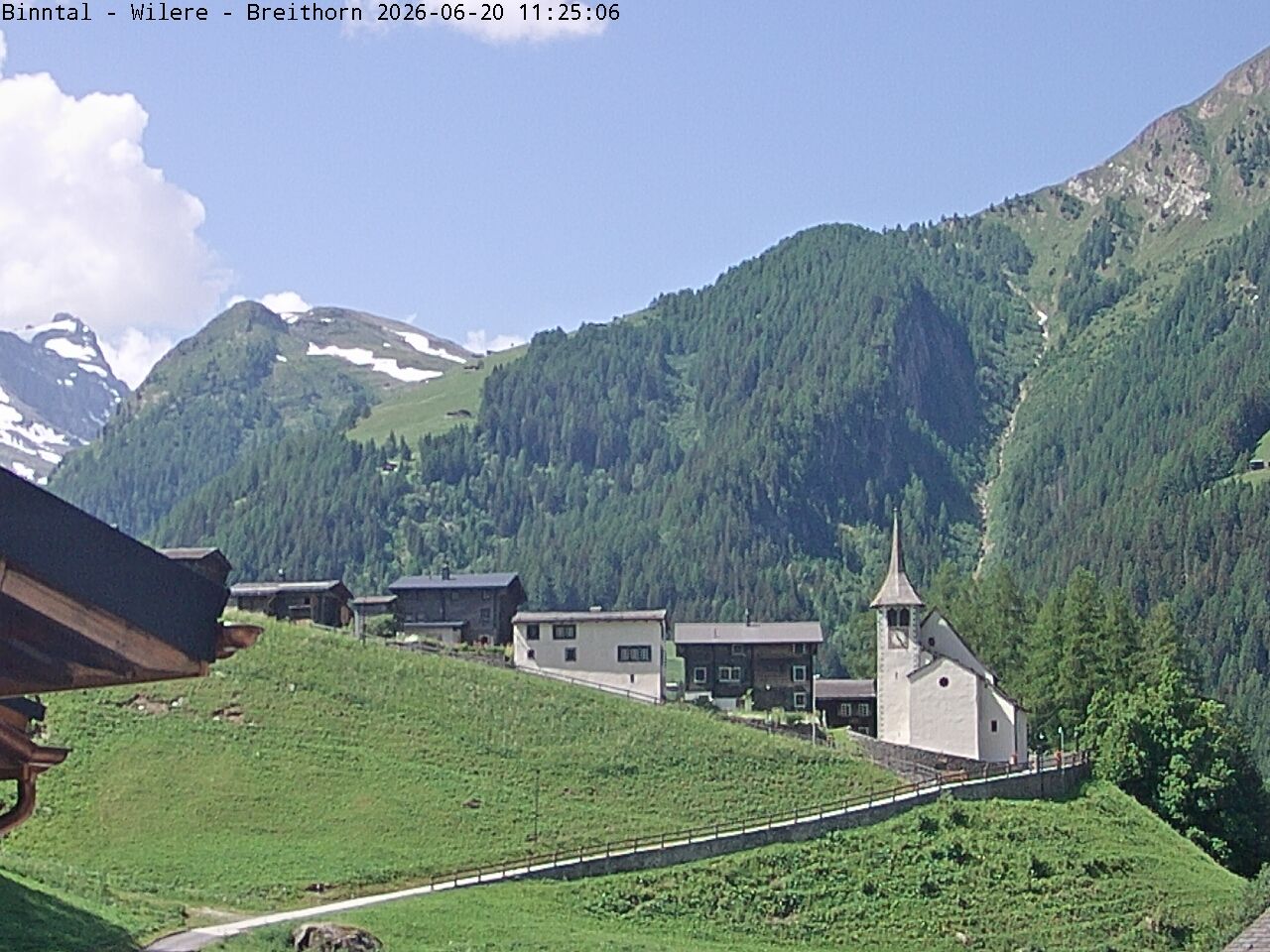 Binn › Südwesten: Pfarrkirche St. Michael, Binn