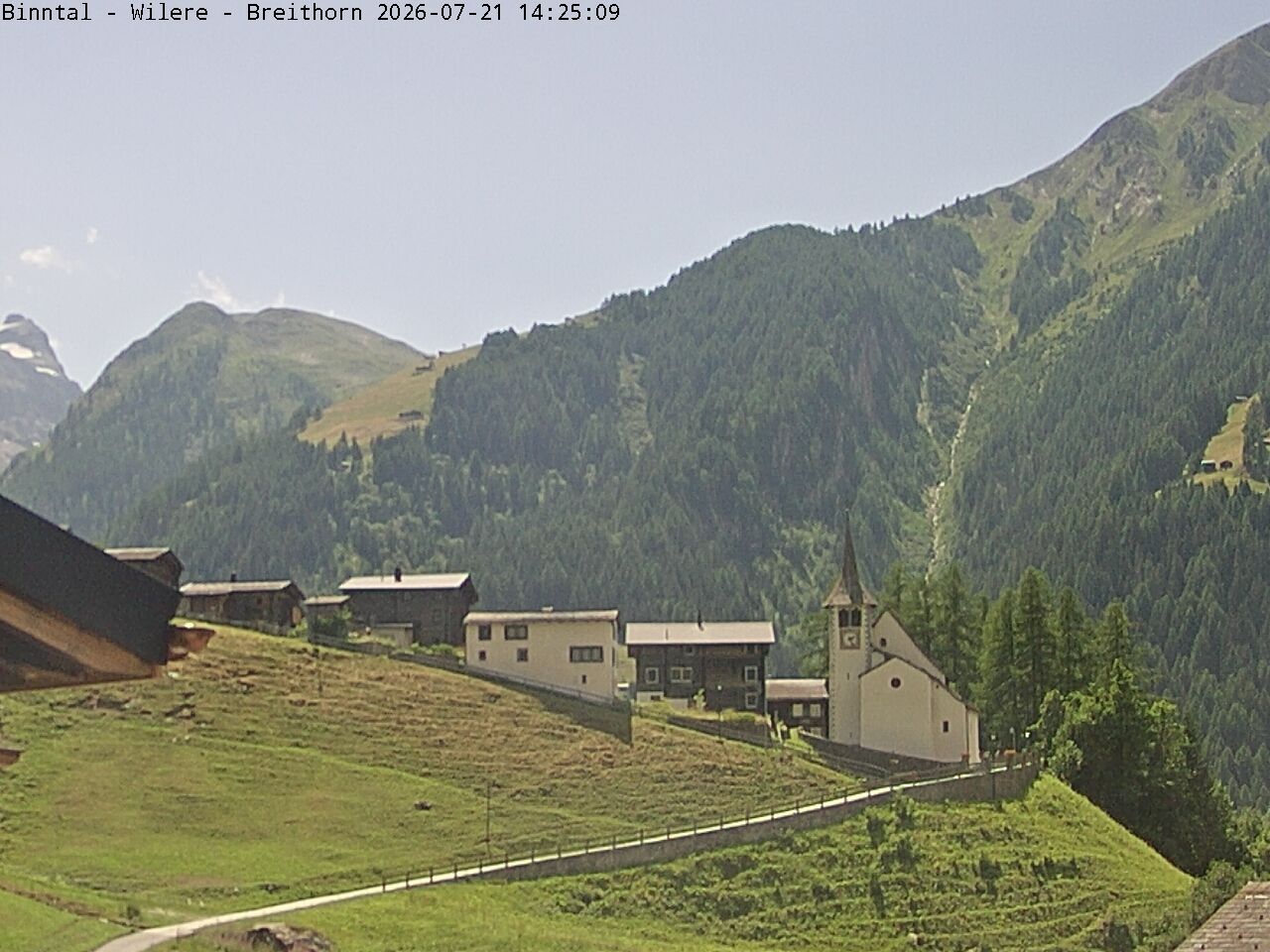 Binn › Südwesten: Pfarrkirche St. Michael, Binn