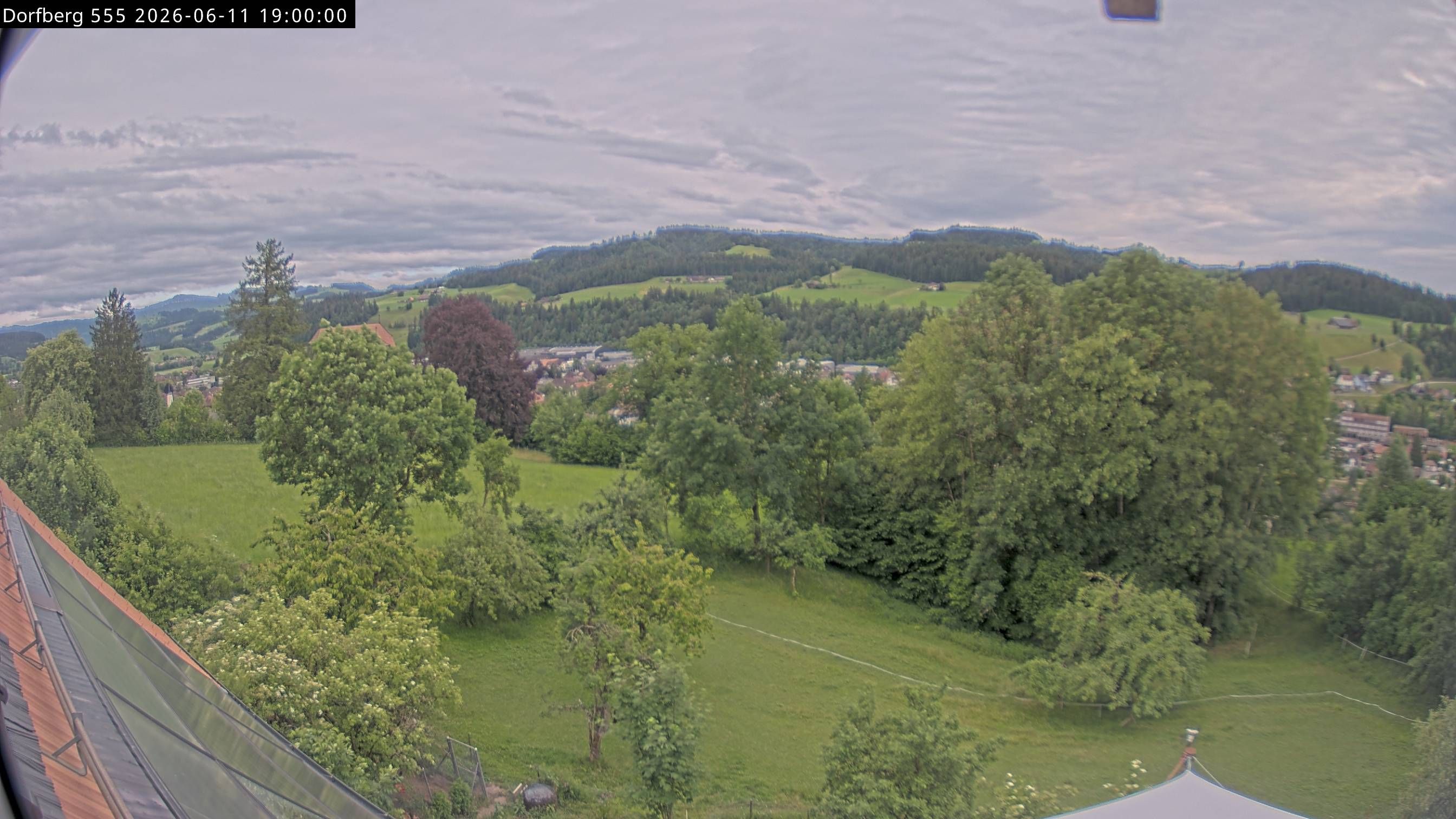 Langnau im Emmental › Südwesten: Aussicht vom Dorfberg in Langnau
